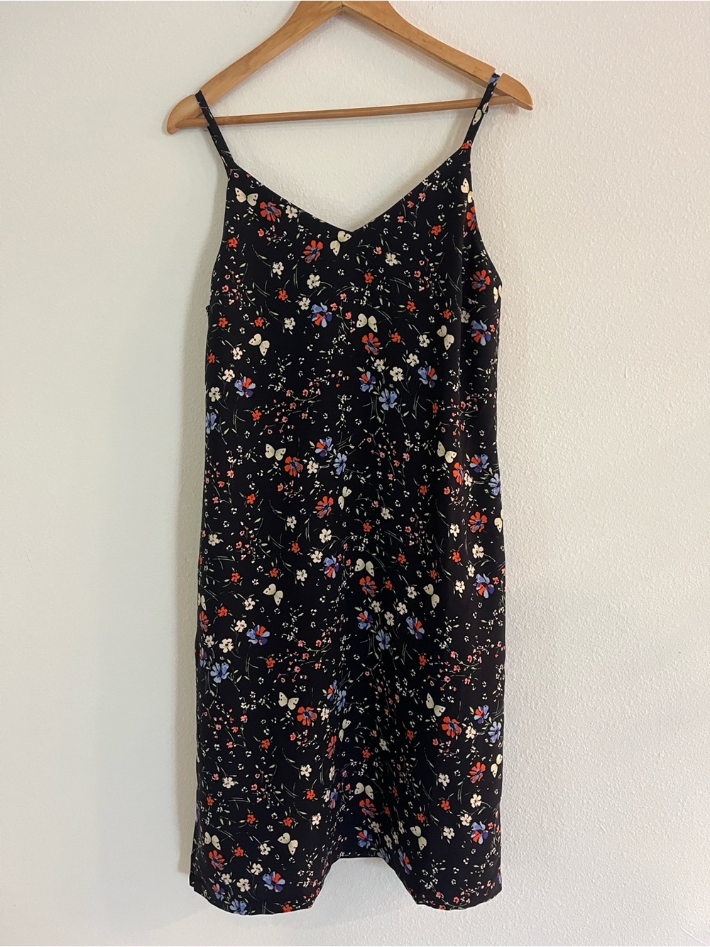 NWT Sanctuary Black Floral Midi Dress